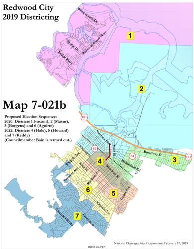 Redwood City district map 7-021b