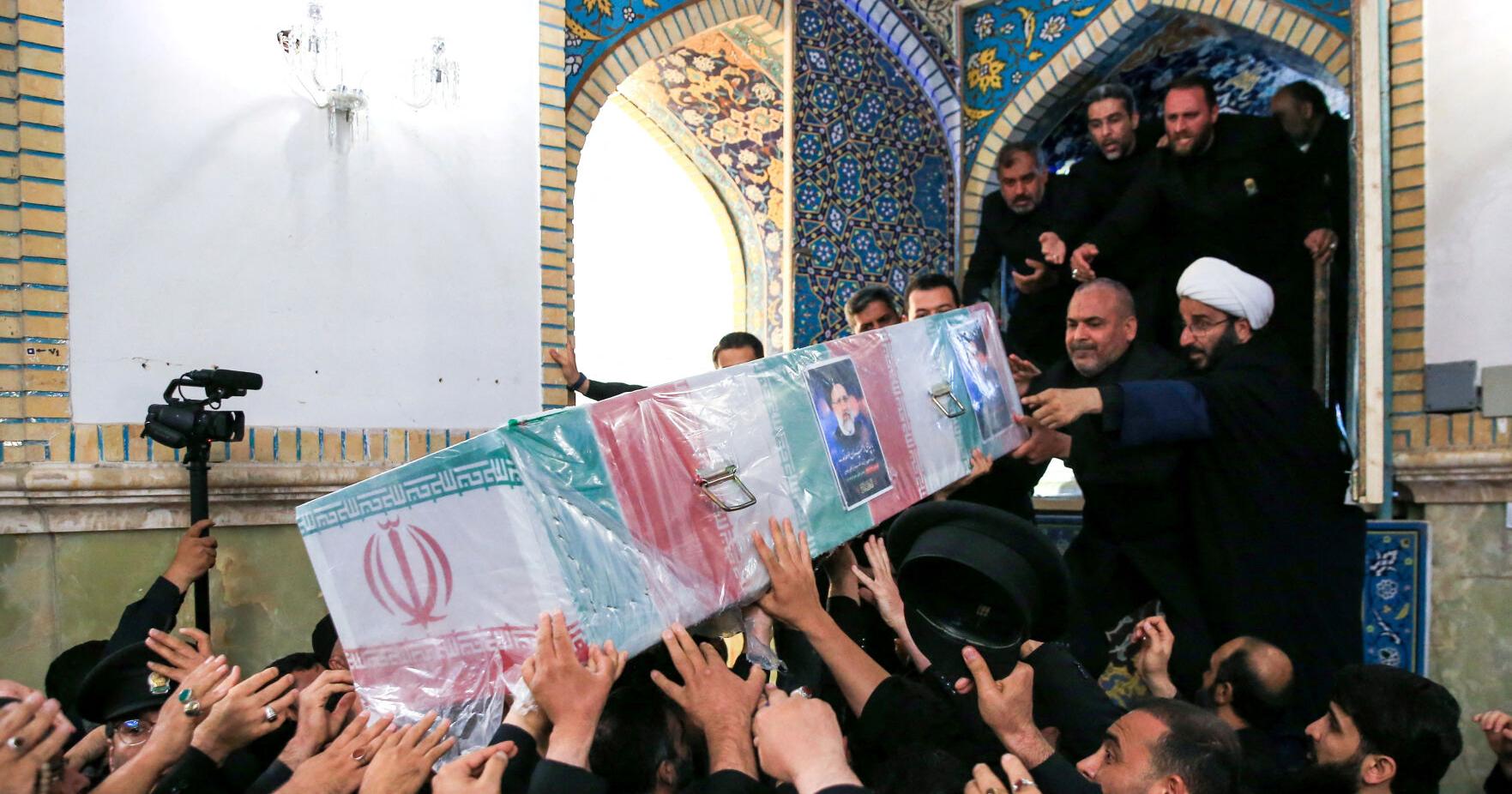 Iran inters its late president at holiest Shiite site in nation after fatal helicopter crash - Vimarsana News