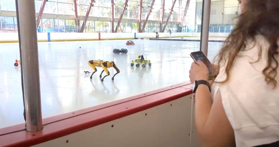 Robots on ice