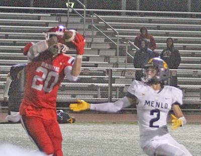 Burlingame football Zach Shapiro