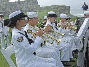 Sea Cadet band leads the way: Redwood City-based corps perform at Fleet Week