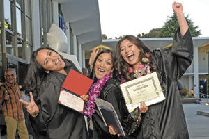 San Mateo Adult School graduation
