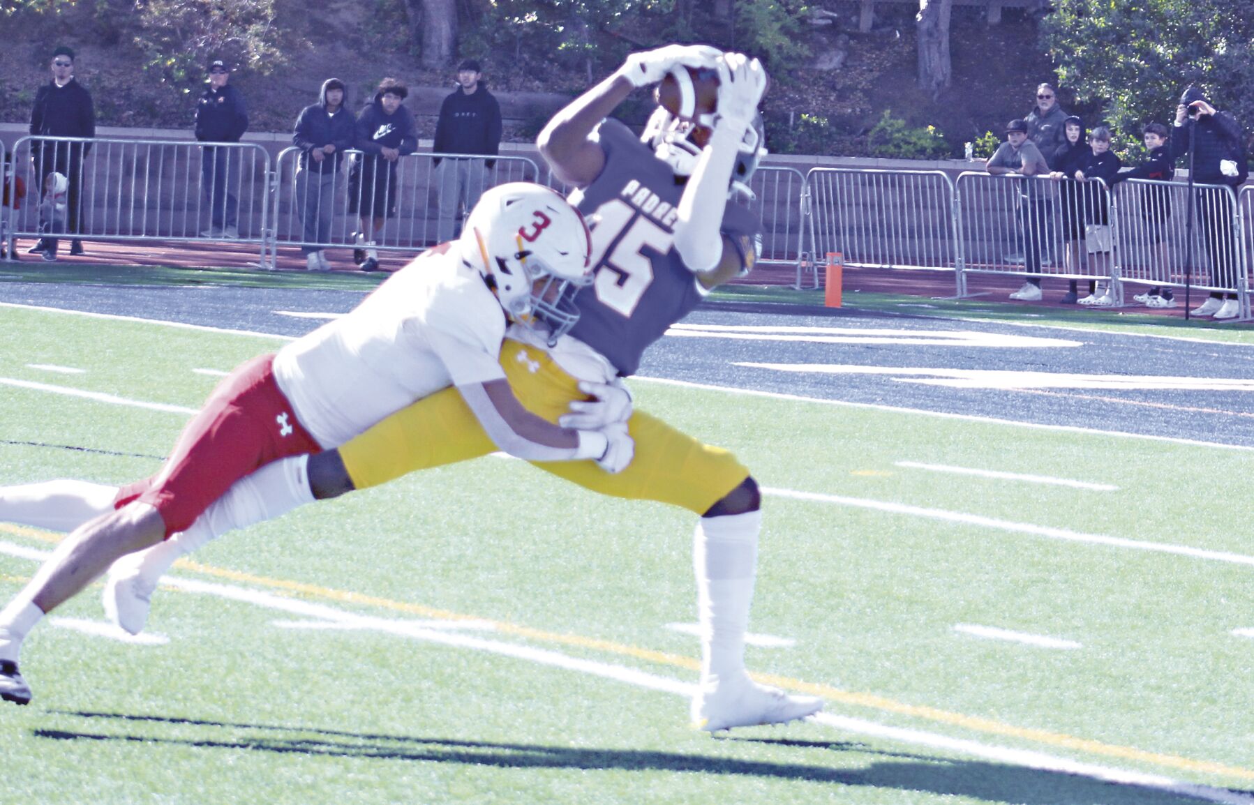 Serra football Kyon Loud catch