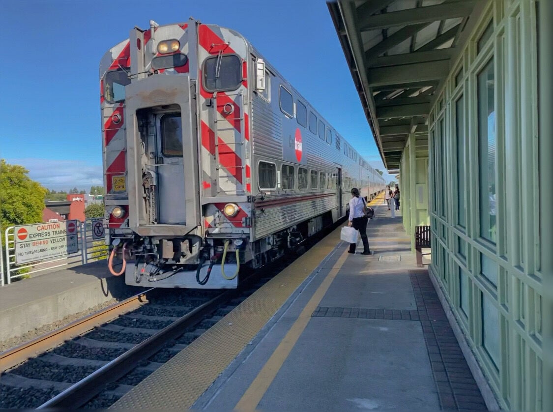 Caltrain suspending Baby Bullet service this month due to electrification  work, News, Almanac Online