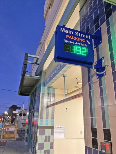 Parking occupancy sign