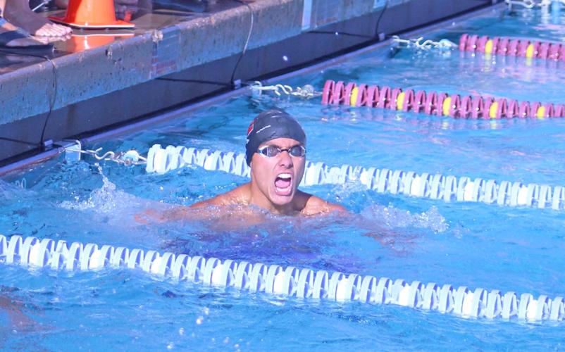 Aragon swimming sophomore Seth Smith