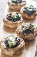 PENINSULA SEEN: Draegers Stuffed Mushrooms with Spinach and Artichokes