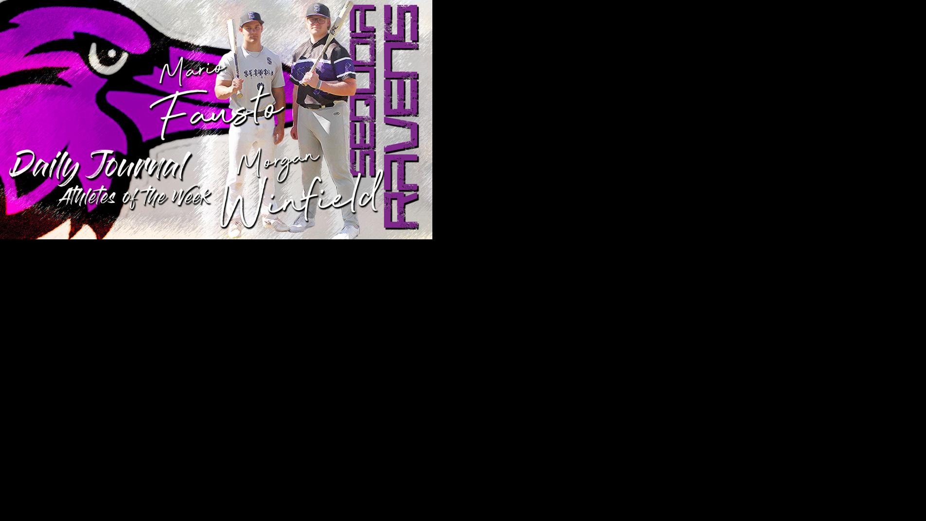 Daily Journal Athletes of the Week: Sequoia’s Mario Fausto and Morgan Winfield