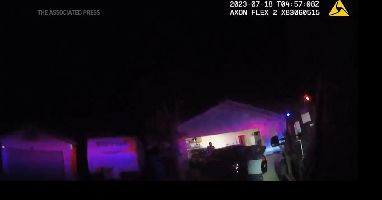 Las Vegas police videos show moments before home is raided in Tupac ...
