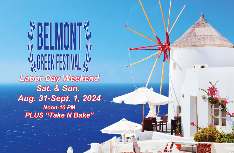 Belmont Greek Festival and Take N Bake