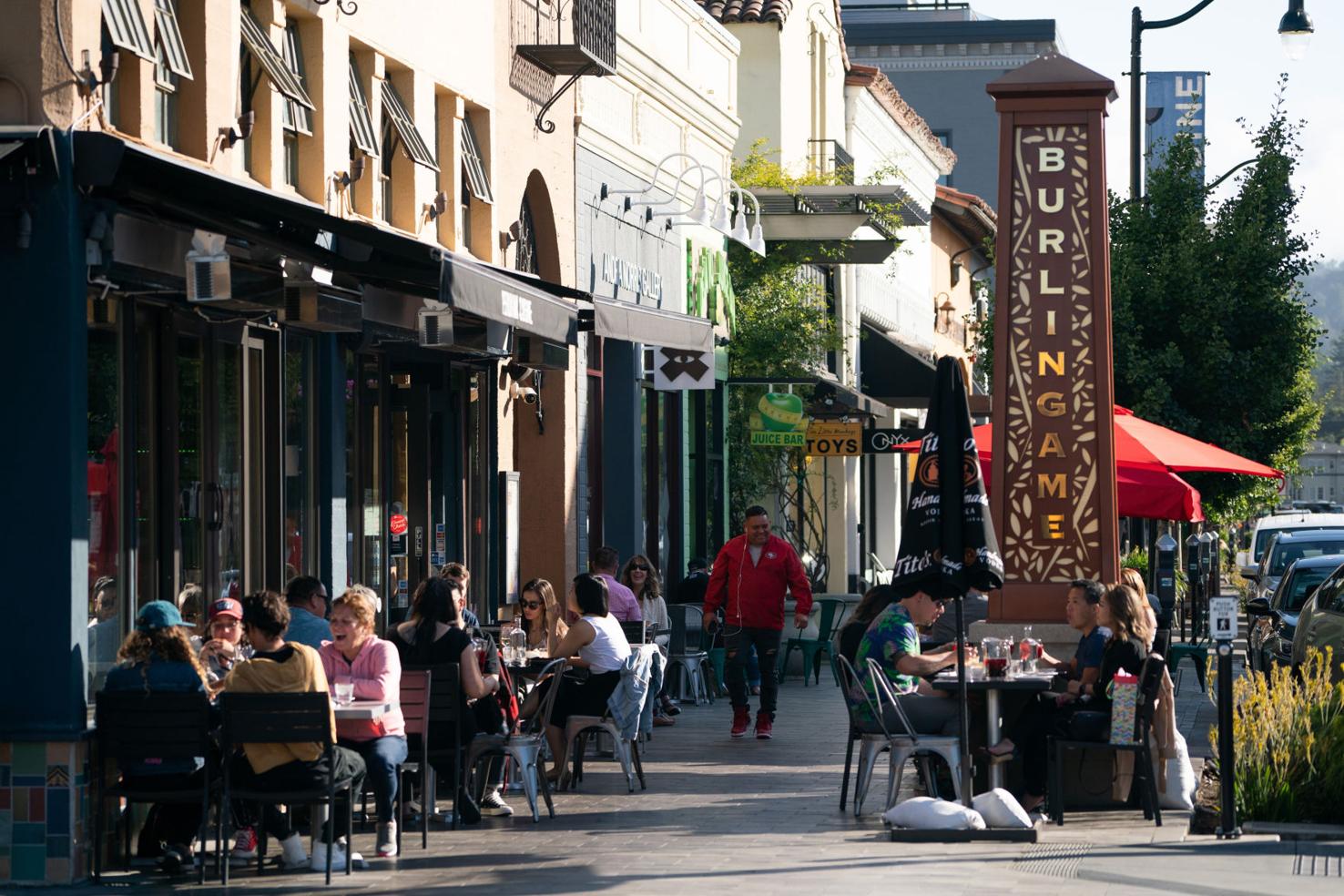 Outdoor dining allowed on Broadway in Burlingame Local News