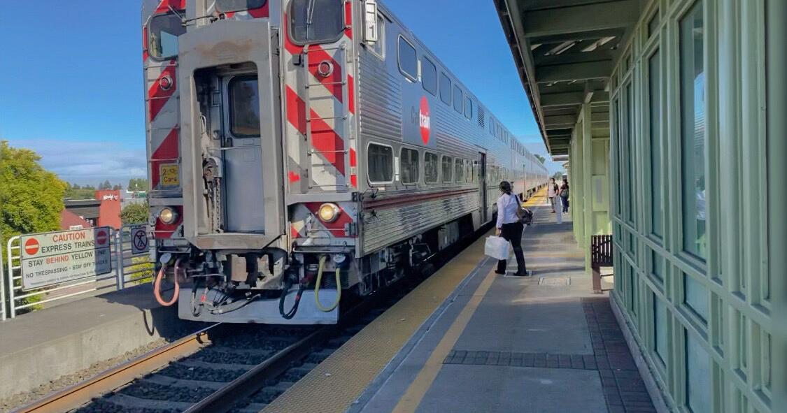 Caltrain reducing service for two weeks between Belmont and Mountain View stations