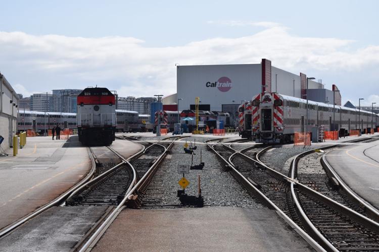 Caltrain yard
