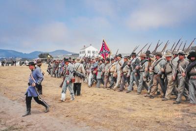Civil War re-enactment