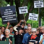 Pro-Trump Demonstration in South Africa