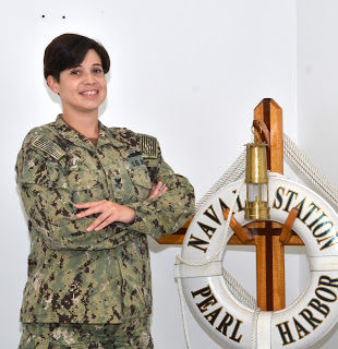 Petty Officer 1st Class Denniska Bolanos