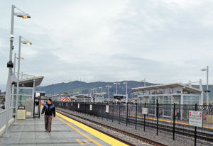 New San Bruno Caltrain station opens: Grade separated platform is expected to improve safety