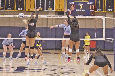 Notre Dame-Belmont volleyball Gia Rivera