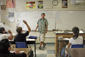 Testing the future of science class: Program allows local students to conduct experiments with science experts