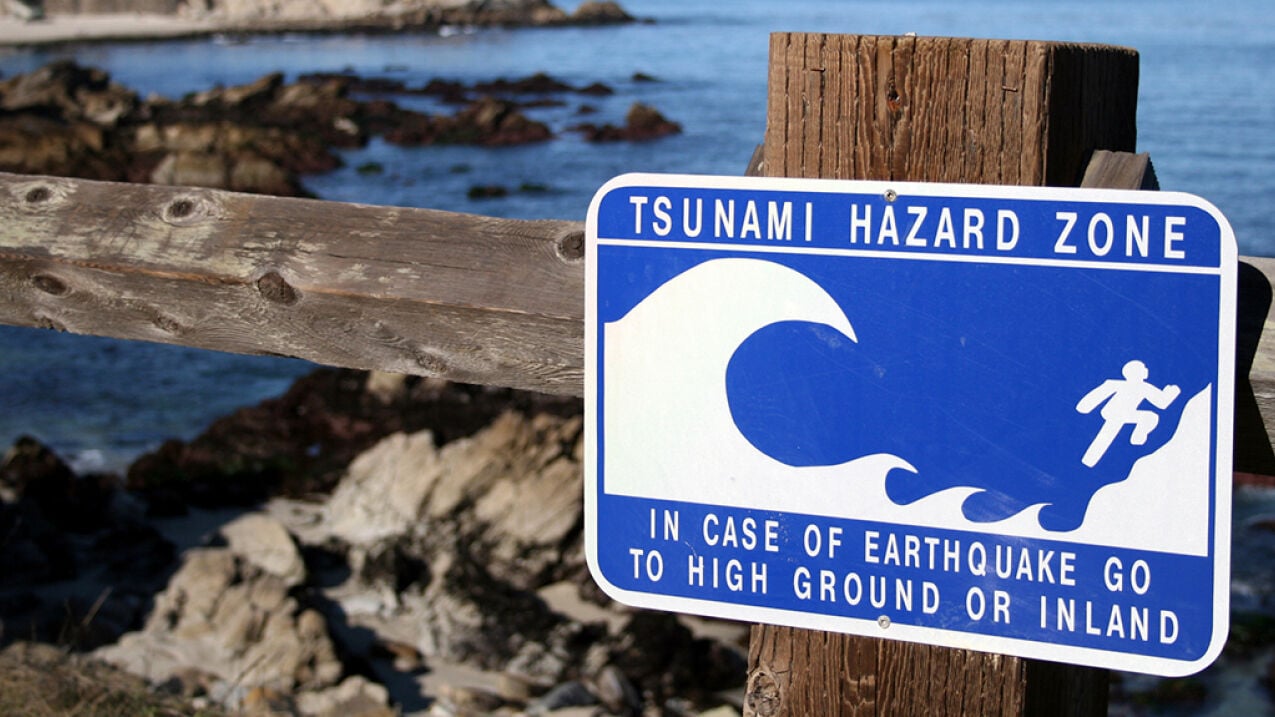 Monterey tsunami advisory