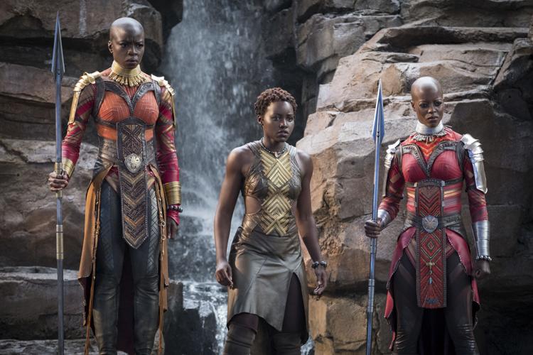 Marvel Studios' BLACK PANTHER Wakandan women
