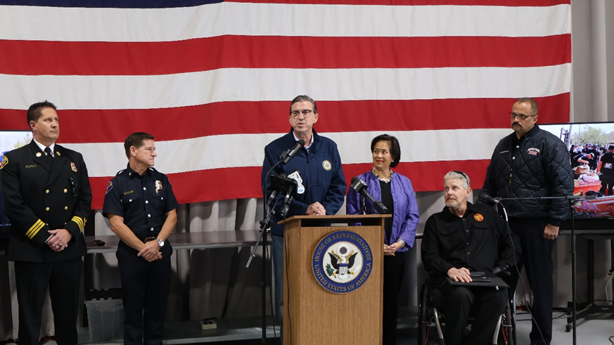Urban search and rescue gets boost: Kevin Mullin, D-South San Francisco, announces $56M funding, one of 28 task forces based out of Menlo Park, East Palo Alto