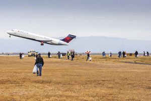 SFO goes for a FOD walk