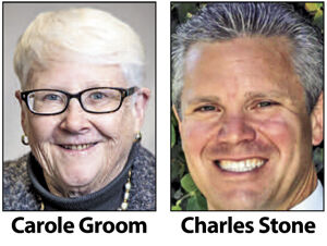 Carole Groom and Charles Stone