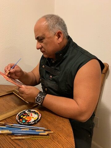 Artist Diego Marcial Rios