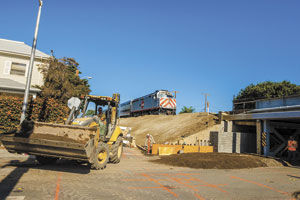 Train bridge project on track: Street closures begin as Caltrain replaces 100-year-old bridges in San Mateo