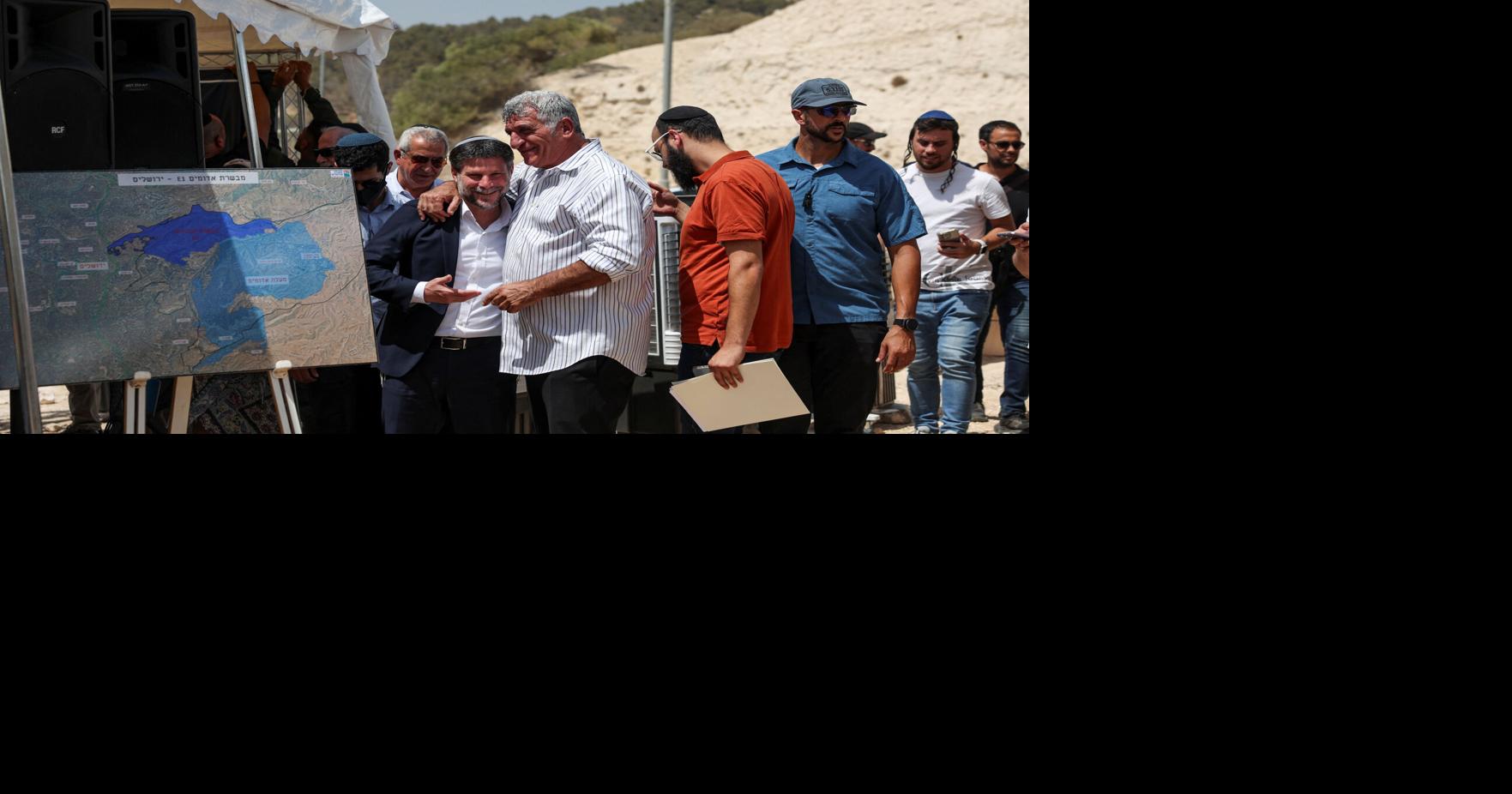 Israel announces a settlement project that critics say will effectively cut the West Bank in 2