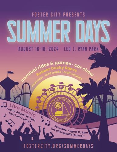 Foster City Summer Days poster