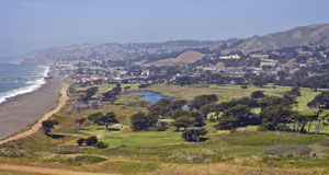 County studies golf course purchase: Sharp Park Golf Course in Pacifica owned by San Francisco