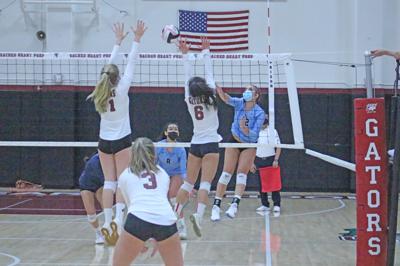 Mercy-Burlingame volleyball