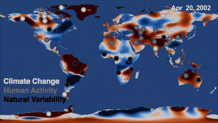 Earth's water patterns changing