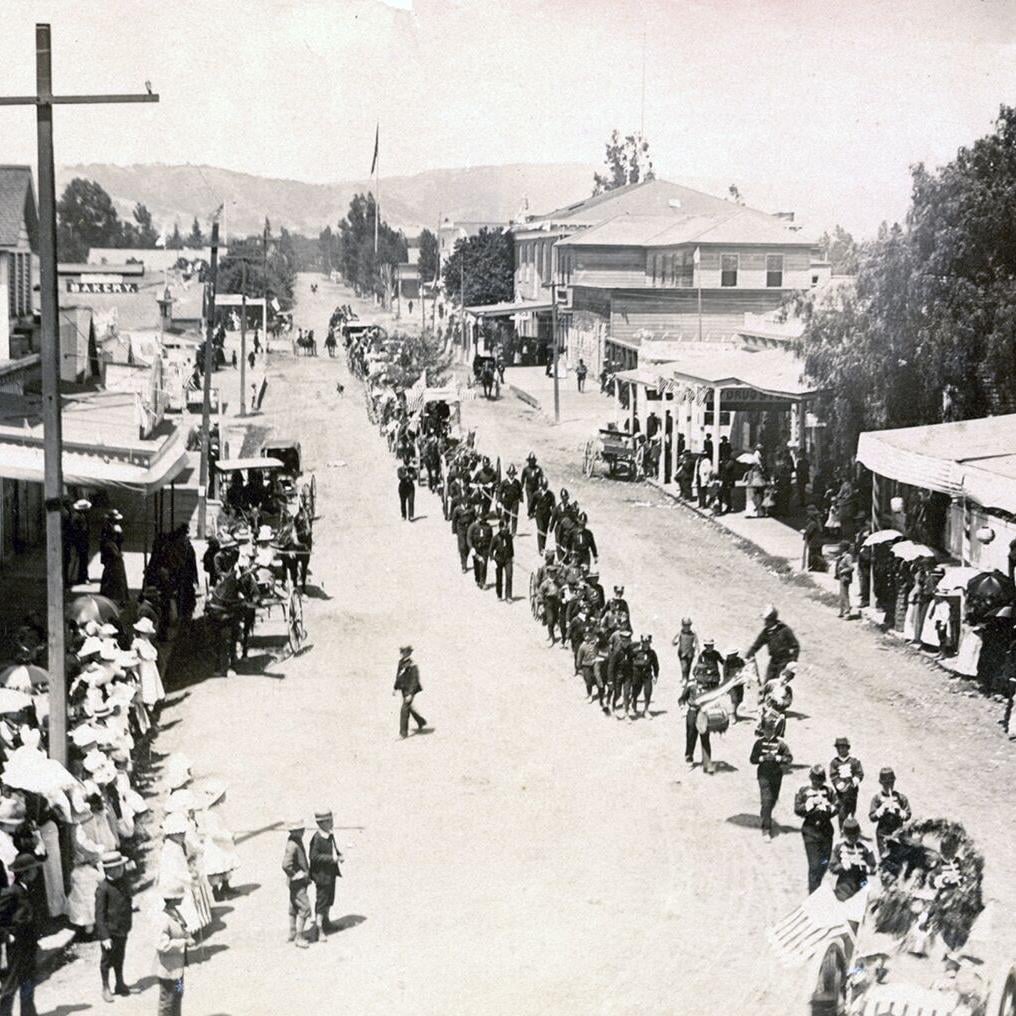 Independence Day parade in Redwood City