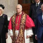 King Charles III and Pope Leo XIV pray together at the Vatican