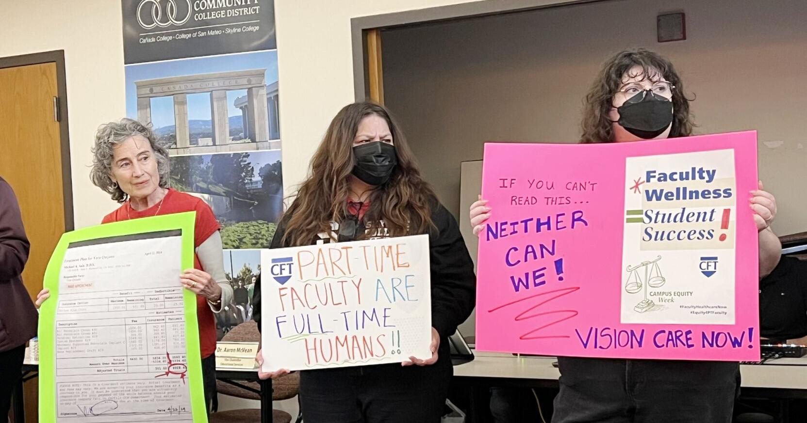 College district part-time staff seek dental, vision coverage - Vimarsana News