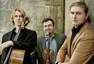 Hermitage Piano Trio plays with passion: Music at Kohl Mansion features young and enthusiastic Russians