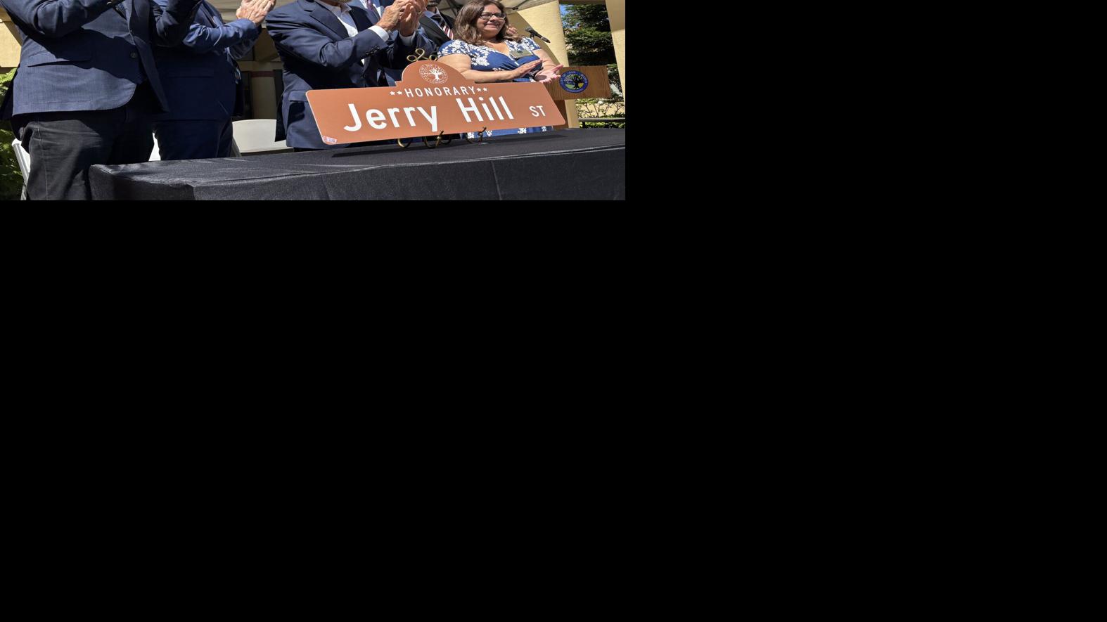 San Mateo honors Jerry Hill with honorary street sign