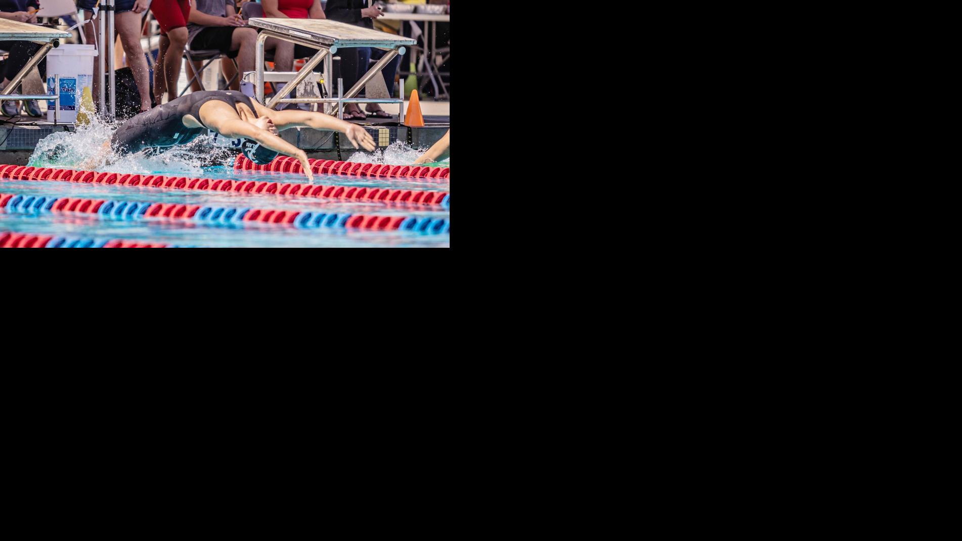 Woodside swimmer Clara Young double repeats at Central Coast Section championships