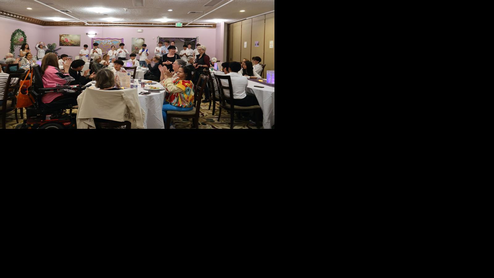 Class Notes: Students from Hillsdale High School’s Student Pillars of Impact Club host 1st ‘Dine & Spend Time’ event for seniors at The Villa at San Mateo