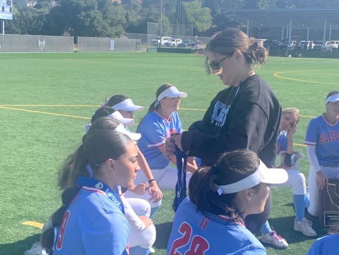 Hillsdale softball: Eryn Butcher medals