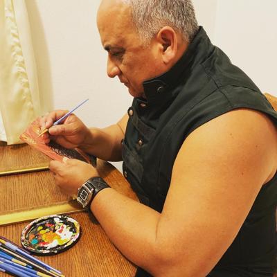 Artist Diego Marcial Rios