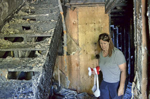 San Mateo woman grieves after fire: Dog died in last week’s blaze, vet bills outstanding