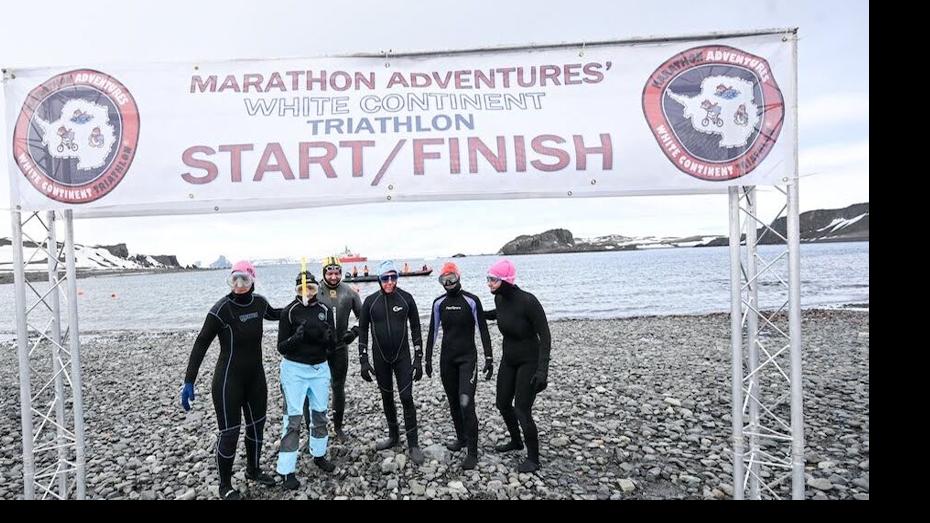 Mandelkern completes triathlon challenge