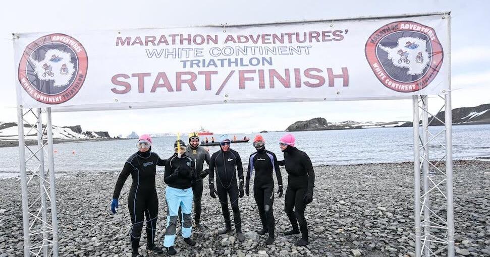 Mandelkern completes triathlon challenge Becomes first person to compete in a triathlon on all seven continents