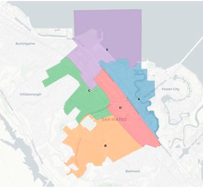 San Mateo picks new district map