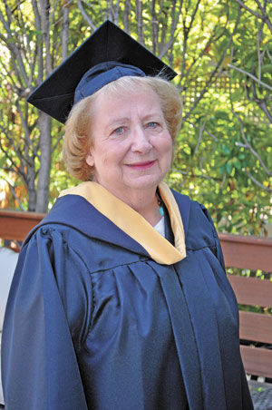 Peninsula woman a college graduate at 75: Nancy Sivy encourages other older adults to ‘just do it’