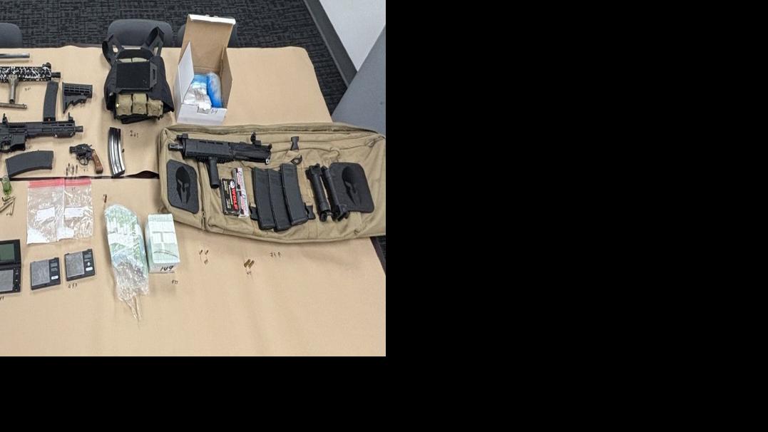 San Bruno police arrest man after drug and gun bust